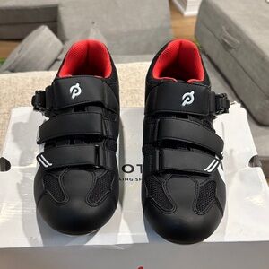 Mens Black Cycling Shoes